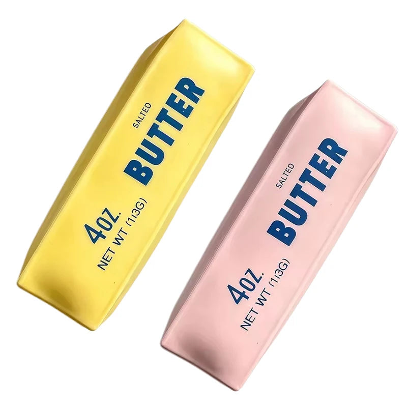 Crunchy Butter Stick Squishy Stress Ball Fidget Toy Soft Homemade Squeeze Stress Relief Toy Anti Stress Release Hand Relax Toy