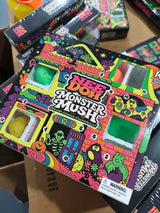 Hot Needoh Advent Calendar sensory squeeze toy with colorful surprise compartments for stress relief, family and friends' countdown fun.