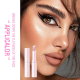 HSF pearl shimmer eyeshadow stick, 5-color waterproof glitter eye makeup pencil for smudge-proof application