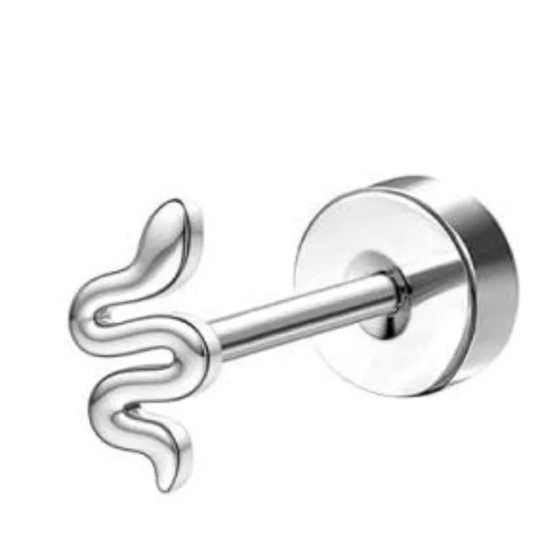 Bobisty surgical stainless steel flat back hoop earrings for sensitive ears, dainty cartilage jewelry for women