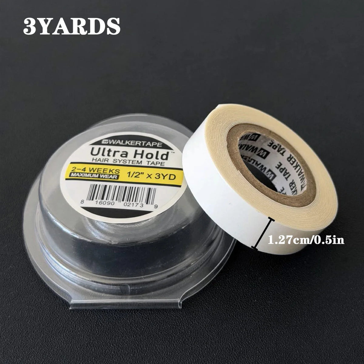 3/12/36yars Ultra Hold Hair System Tape Double Sided Adhesive Tape For Hair Extension Toupee Wig White Tape Strong Hold