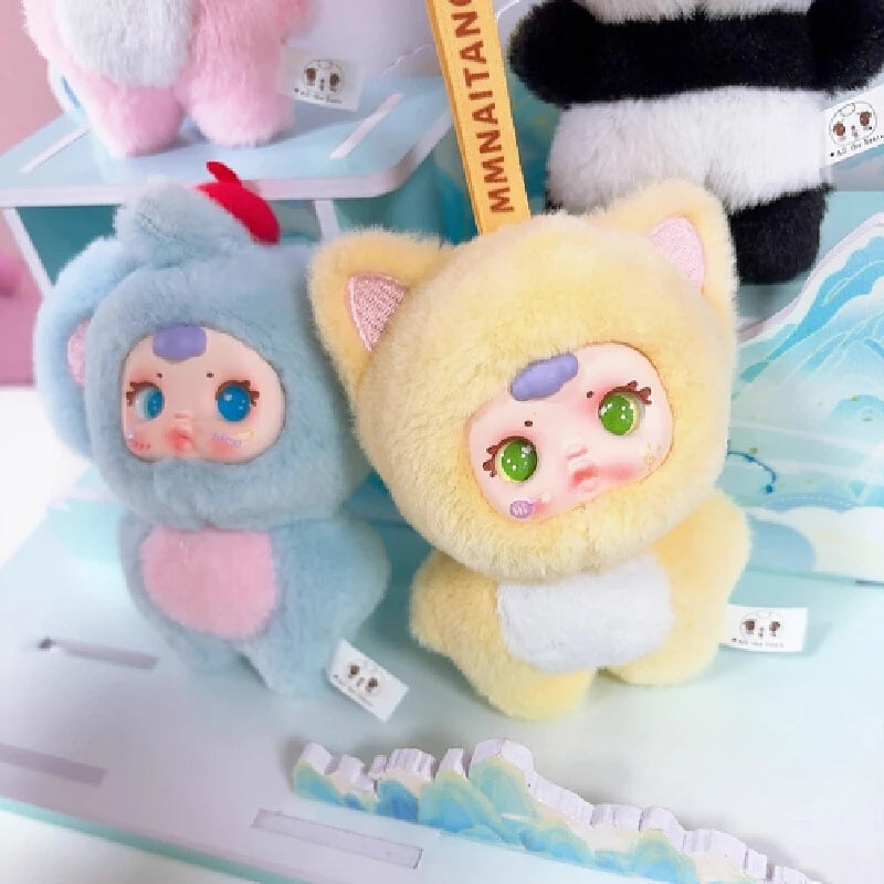 MM Milk Candy V1 vinyl plush blind box doll pendant for car keys or bag decoration