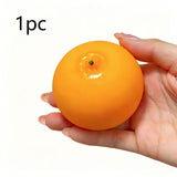 2026 New Handmade Crispy Mango Squishy Stress Ball Crunchy Squeeze Fidget Toy Round Blocks ASMR Sensory Decompression for Adults