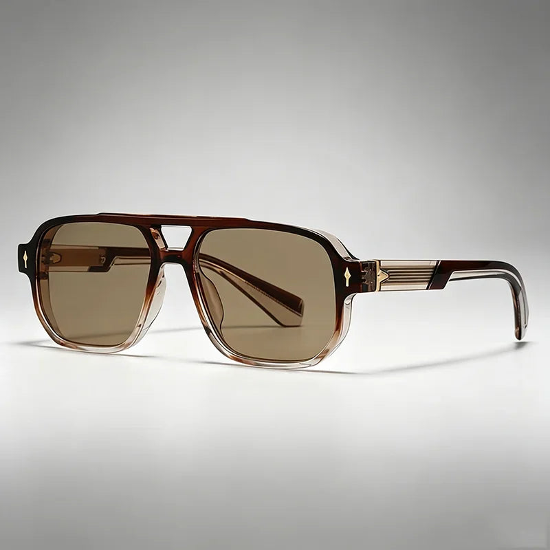 Vintage square sunglasses for men and women with UV400 protection by HSF Marketplace