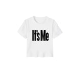 Kpop-inspired print crop T-shirt for women, casual cotton tee by HSF Marketplace