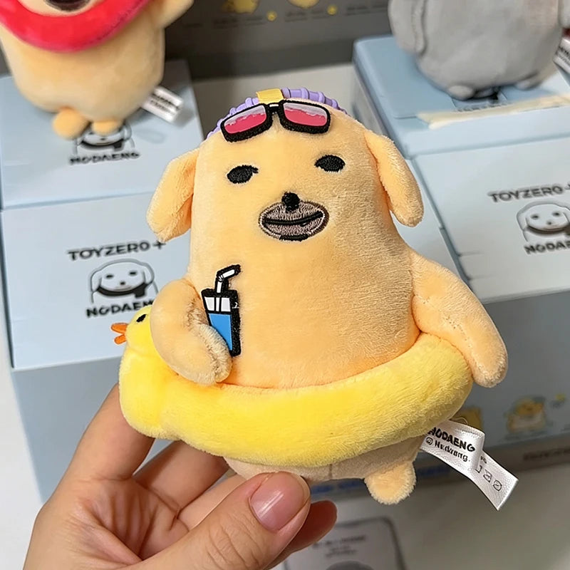 Nudaeng Weekly Life plush puppy keychain blind box collectible pendant by HSF Marketplace