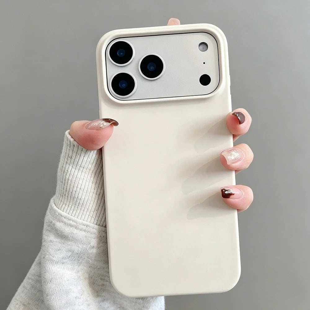 Pink minimalist soft phone case for iPhone 18 to 11 by HSF Marketplace