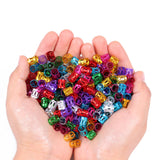 50-piece hollow-out hair rings for braiding and dreadlocks, HSF Marketplace hair styling tools