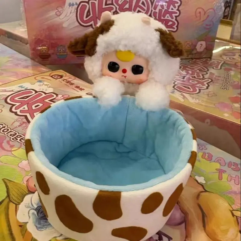 Baby Three vinyl plush storage basket pen holder and collectible figure blind box from HSF Marketplace