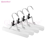 GlamorDove 4PCS Wooden Hair Extension Hanger – Double Side Weft Holder for Hair Extensions, Wig and Hairpiece Storage Organizer