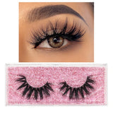 Dropshipping 3D Mink Eye Lashes Fluffy Volume Eyelash Extension Natural Wispy Full Strip Mink False Eyelashes Bulk Lash Makeup