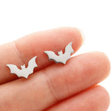 Gothic Vampire Bat Minimalist Earring For Women Stainless Steel Tragus Piercing Earring Jewelry Accessories Halloween Party Gifs