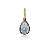 Women's geometric zircon pendant necklace by HSF Marketplace for daily wear