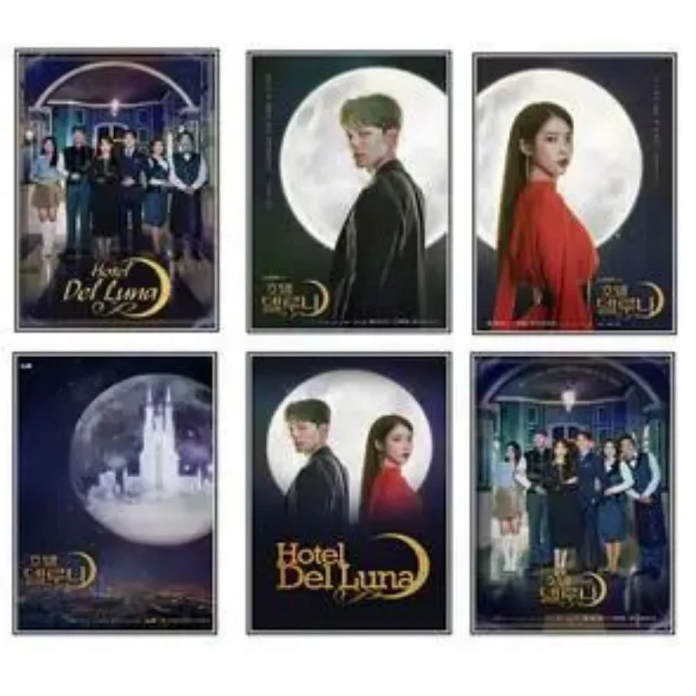 Hotel Del Luna canvas poster for living room decor, featuring K-Culture artwork by HSF Marketplace