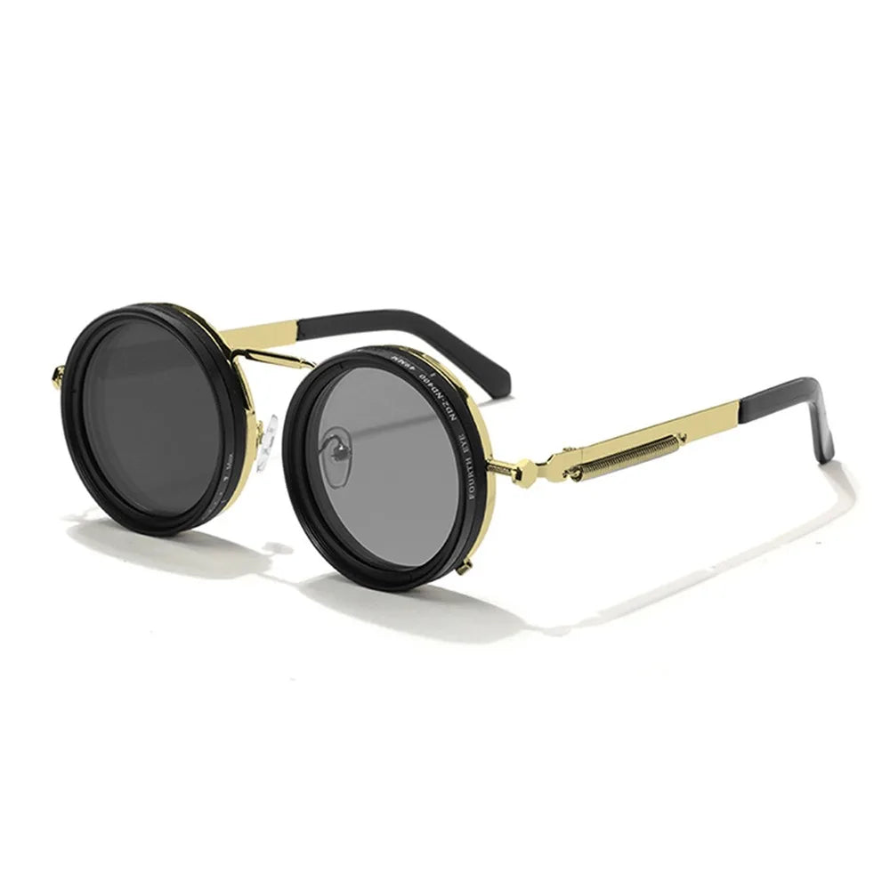 HSF Marketplace ND2-400 adjustable dimming sunglasses with UV400 protection, suitable for fishing and driving, featuring 9-level sun lens.
