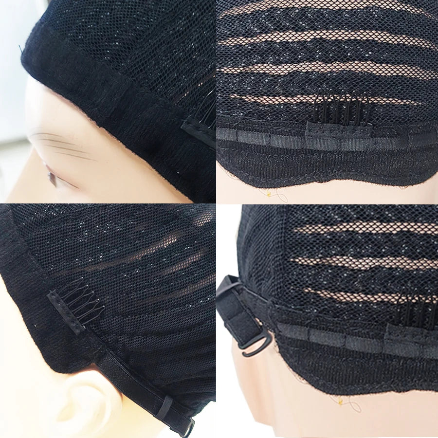 Breathable braided crochet hair wig cap for synthetic wigs, HSF Marketplace hair styling tool