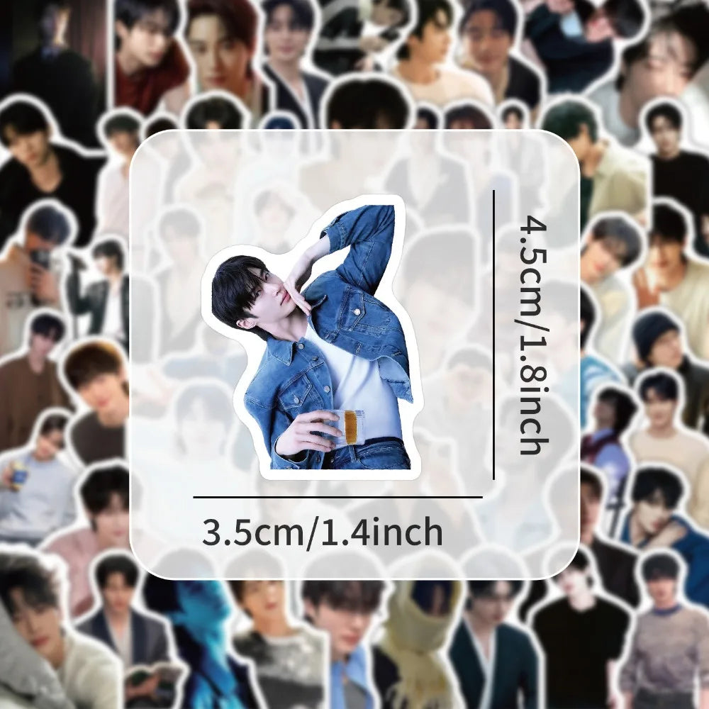 Korean drama male lead stickers collection by HSF Marketplace for creative decor