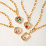 Vintage HSF Marketplace openable DIY pendant with hollow design for women