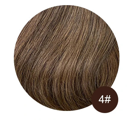 7-piece clip-in human hair extensions, natural straight Remy hair wefts in 12–26 inch lengths