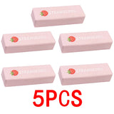 2026 New Soft Butter Squishy Toy, 1-5 PCS Cute Strawberry Butter Bar Stress Relief Toy, Stretchy & Squishy Safe TPR Material