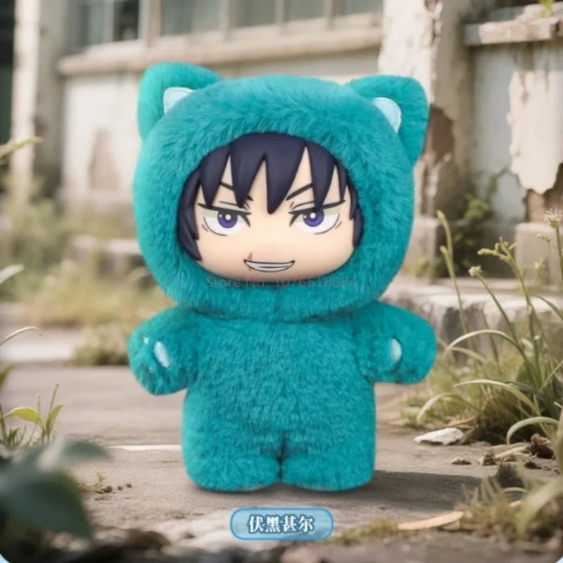 Jujutsu Kaisen Season 2 Gojo Satoru Cat Park Party blind box plush doll pendant collectible figure