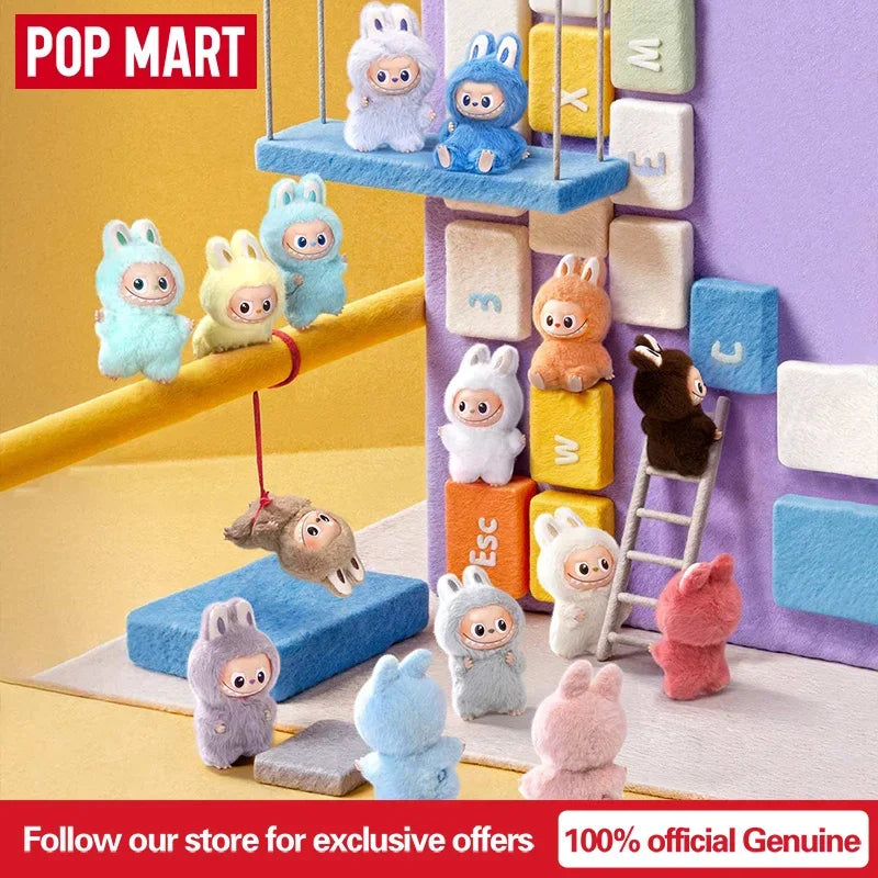 POP MART LABUBU THE MONSTERS PIN FOR LOVE vinyl plush pendant blind box collectible figure