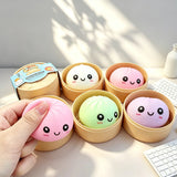2026 Baozi Mysteries Dumplings Stress Relief Fidget Toys Home Office Desk Accessories Party Gift Mystery Dumpling Squishy