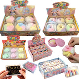 2026 Hot Selling Crispy Donut Squishy Toy, Macaron Cat Paw Chocolate Crunchy Stress Relief Vent Fidget Toy
