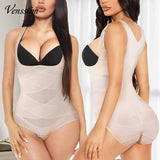 Vensslim full body shaper bodysuit with waist trainer and enhanced tummy control for women