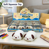 Novelty Cartoon Pig Squishy Toy Fruit Series Slow Rebound Fidget Toy Crunchy Sound Stress Relief Toy Best Choice for Kids Christmas Gift