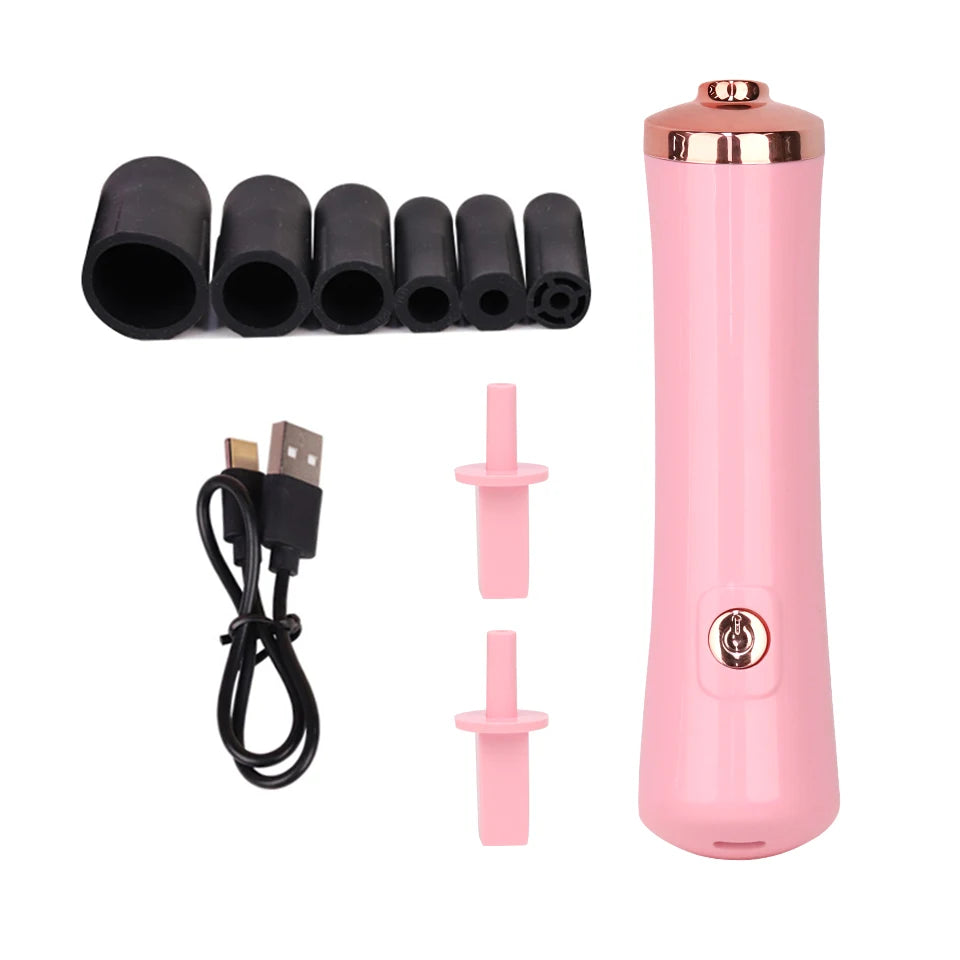 HSF Marketplace portable USB eyelash glue shaker device for false eyelash adhesive and tattoo ink pigment mixing.