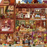 Kawaii 3D street view landscape sticker for DIY pocket cabin, HSF Sticker Therapy design