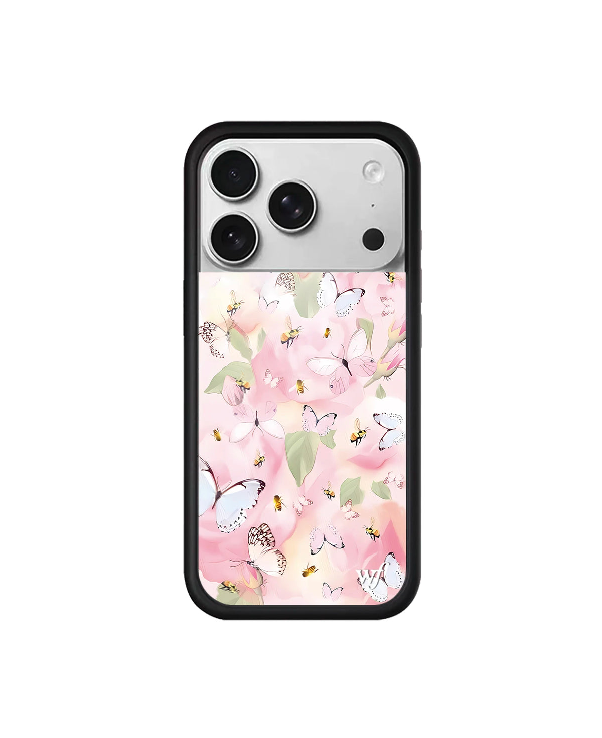 Wildflower strawberry phone case for iPhone 16, 15, 14, and 13 by HSF Marketplace