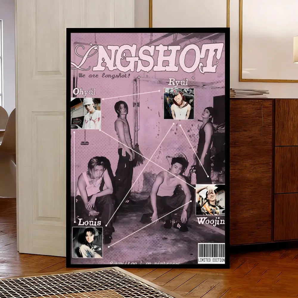 LNGSHOT Kpop poster by HSF Marketplace, stylish K-culture wall decor for any room