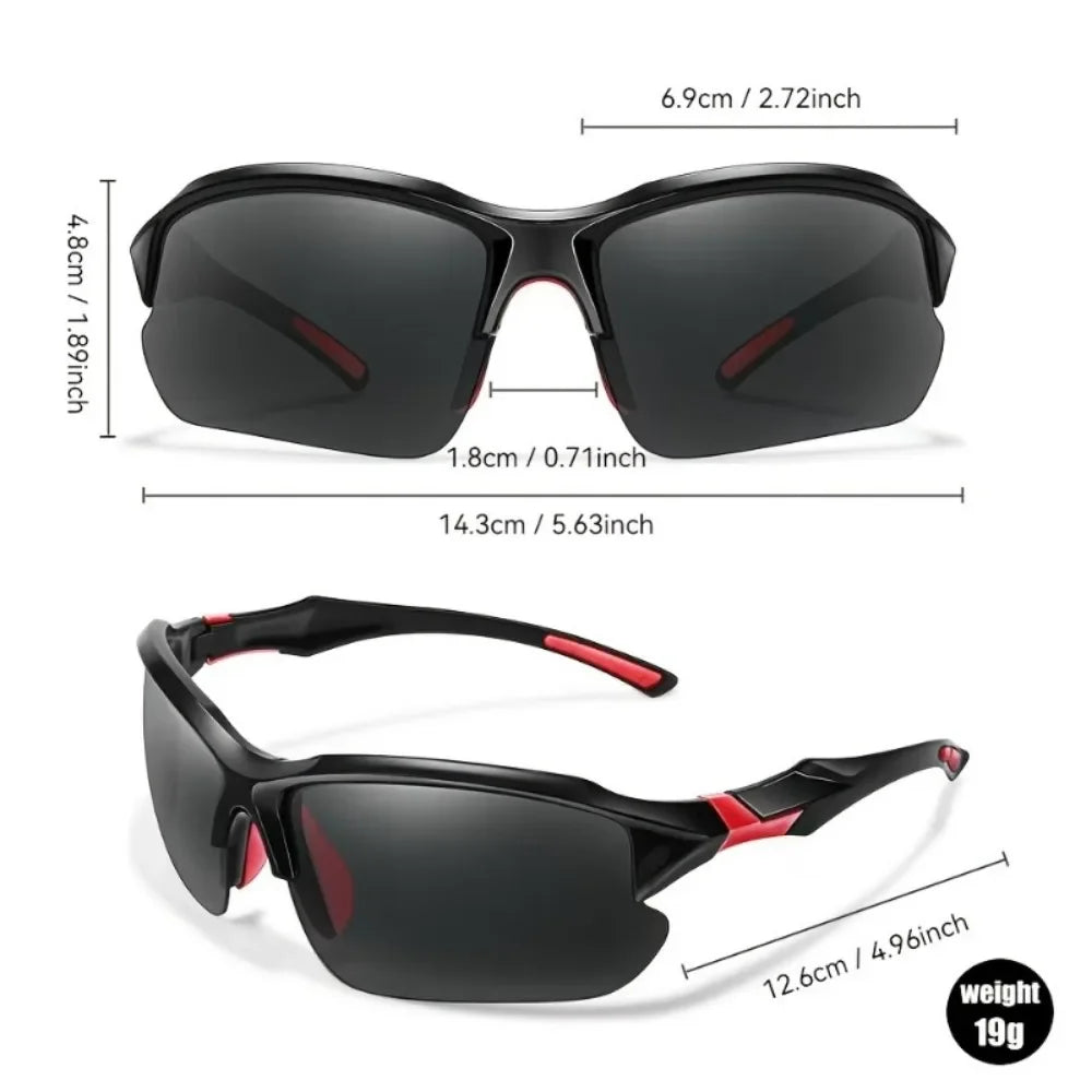 HSF Marketplace UV400 polarized sports sunglasses for outdoor activities