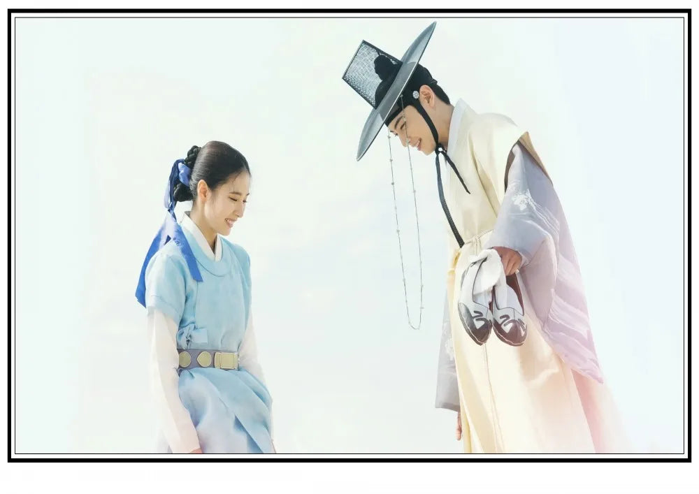 Rookie Historian Goo Hae-ryung canvas poster, K-culture wall decor by HSF Marketplace