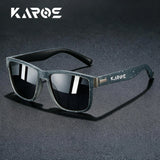 2026 Karos men's polarized fishing sunglasses with TAC lenses, UV400 protection, anti-glare, suitable for cycling, driving, hiking