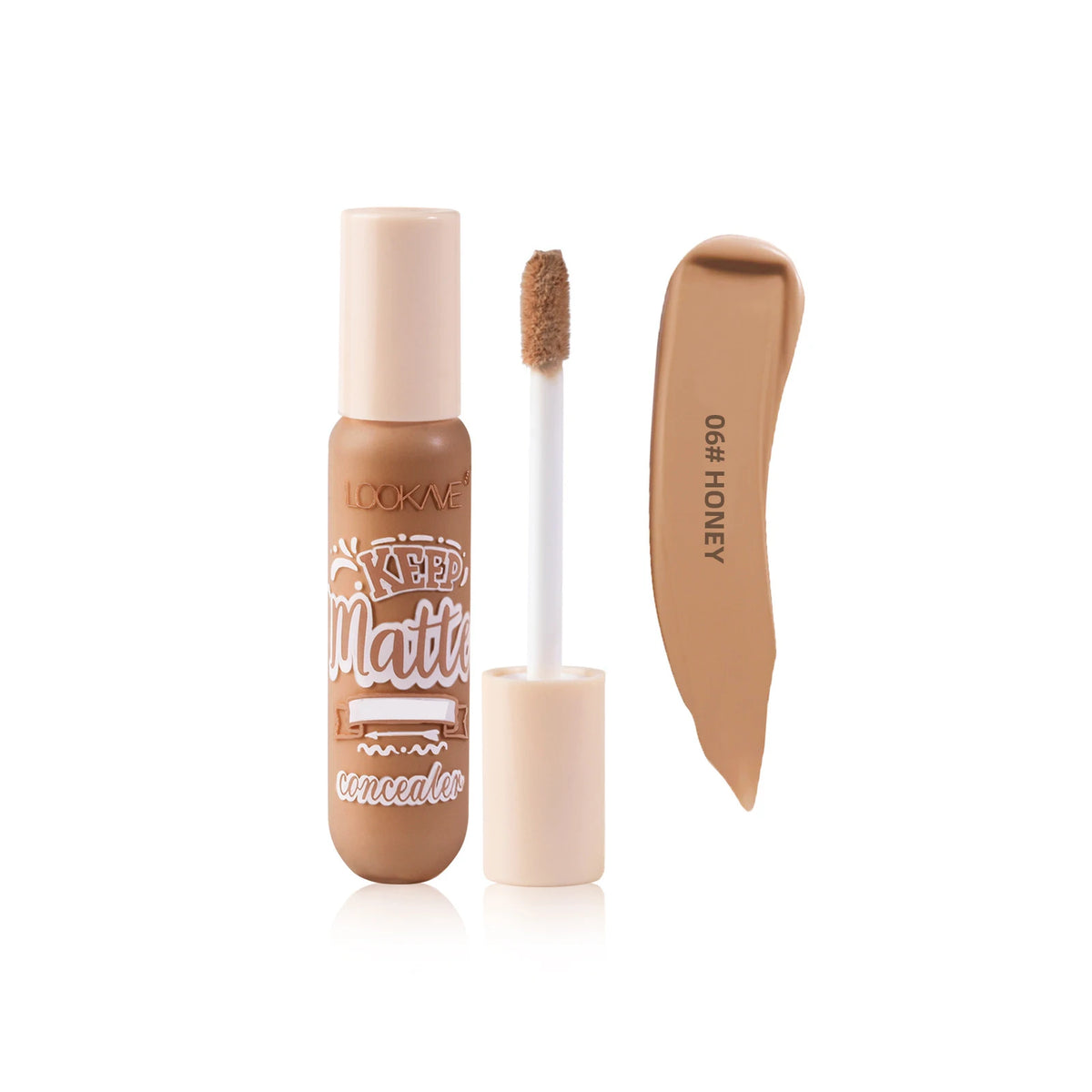 HSF Marketplace liquid concealer stick with six color options, full coverage cream makeup for acne and dark circles, natural matte finish