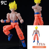 9L 3D printed Dummy13 Superman anime action figure with multi-jointed shapeshift mannequin design