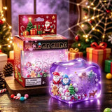 NeeDoh Nice Cube Squishy Toy Halloween Christmas Themed Squeeze Fidget Cube Stress Relief Sensory Toy Kids Adults Holiday Gift