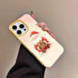 Christmas Santa gift phone case for iPhone 17 to 12 Pro by HSF Marketplace