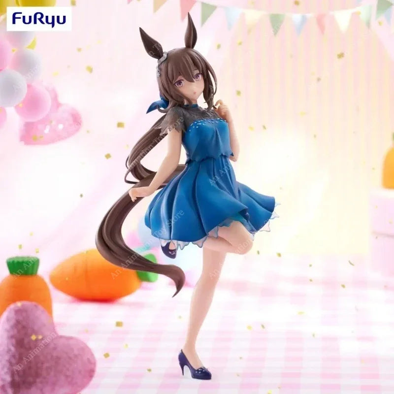 FuRyu Uma Musume Pretty Derby Dress Version set of 5 anime figures for desktop decor