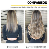 Professional hair extensions kit with UV light glue and hair styling tools by HSF Marketplace