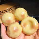 Soft squishy potato stress ball from HSF Marketplace, made of Vaseline plasticity material, with a gentle, rebound-free feel for sensory relaxation.