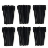 50-piece HSF Marketplace eyelash brush set for false lash extensions and makeup, assorted disposable lash applicators