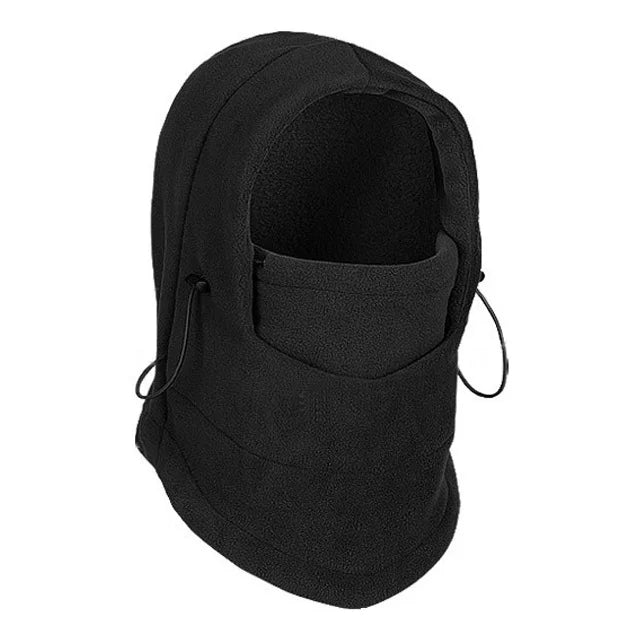 Women's HSF Marketplace winter thermal fleece balaclava hat with face and neck coverage for hiking and cycling