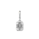 Women's geometric zircon pendant necklace by HSF Marketplace, elegant jewelry for daily wear