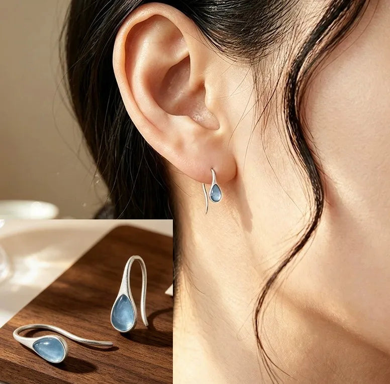 925 Sterling Silver Bow Knot Ear Clip for Women - Sweet Jewelry Gift