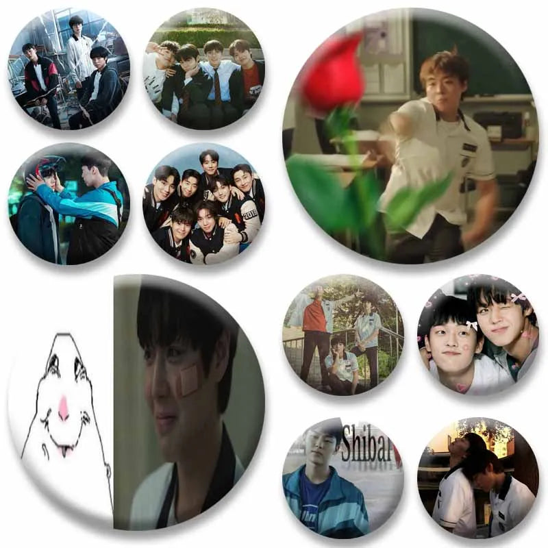 Weak Hero enamel pins, K-culture accessories and gifts by HSF Marketplace