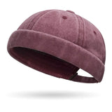 Women's hip hop brimless baggy beanie skullcap hat with cuff, HSF Marketplace
